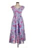 Grace Karin Paisley Blue Cocktail Dress Size L - photo 1
