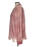 Joie 100% Silk Pink Long Sleeve Silk Top Size L - photo 5