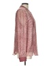 Joie 100% Silk Pink Long Sleeve Silk Top Size L - photo 4