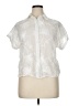 Kindred 100% Cotton Ivory Short Sleeve Blouse Size XL - photo 1