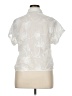 Kindred 100% Cotton Ivory Short Sleeve Blouse Size XL - photo 2