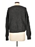 Abercrombie & Fitch Metallic Gray Pullover Sweater Size L - photo 2