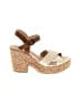 Just Fab Tan Wedges Size 8 - photo 1