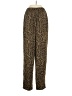 Central Falls 100% Polyester Paisley Gold Casual Pants Size S - photo 2