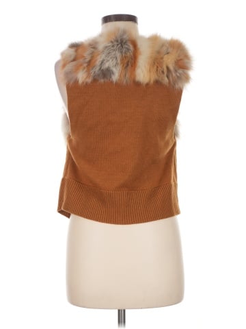 Adrienne Landau Faux Fur Vest (view 2)