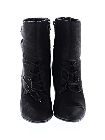 Manolo Blahnik leather ankle boots (view 2)