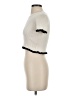 Zara Ivory Short Sleeve Turtleneck Size S - photo 5