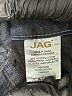Jag Chevron-herringbone Blue Jeans Size 14 - photo 8