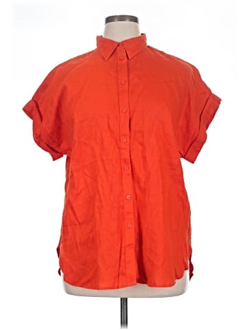 Lauren by Ralph Lauren Short Sleeve Button-Down Shirt (view 1)