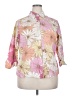 Westbound Floral Pink 3/4 Sleeve Blouse Size 18 - photo 1