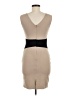 Attention Graphic Tan Cocktail Dress Size M - photo 2