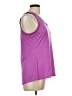 Reebok 100% Polyester Purple Tank Top Size L - photo 4