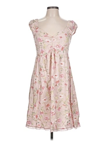 Pink Rose Casual Dress (view 1)