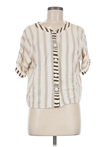 Pure Energy Short Sleeve Blouse (view 1)