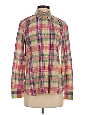 Lauren by Ralph Lauren Long Sleeve Button-Down Shirt (view 1)