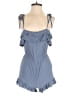 Forever 21 Solid Blue Romper Size XS - photo 1