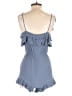 Forever 21 Solid Blue Romper Size XS - photo 2