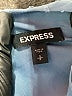 Express 100% Polyester Polka Dots Blue Casual Dress Size S - photo 7