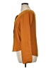Meraki 100% Polyester Orange Long Sleeve Blouse Size XL - photo 5