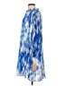 Halogen 100% Polyester Tie-dye Blue Casual Dress Size S - photo 5