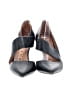 Calvin Klein 100% Leather Black Heels Size 9 1/2 - photo 2