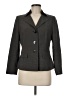 Le Suit Houndstooth Gray Blazer Size 6 Petite - photo 1