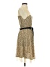 A'reve Paisley Tan Cocktail Dress Size S - photo 4