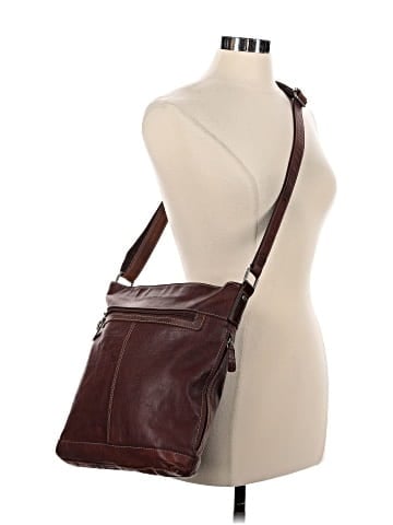 Jack Georges Leather Crossbody Bag (view 2)