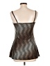 BKE 100% Polyester Silver Sleeveless Top Size L - photo 2
