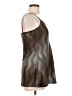 BKE 100% Polyester Silver Sleeveless Top Size L - photo 4