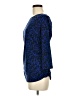 Peter Nygard Blue 3/4 Sleeve Top Size M - photo 5