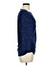 Peter Nygard Blue 3/4 Sleeve Top Size M - photo 4