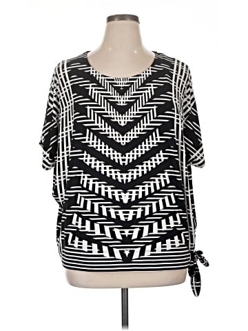 Rafaella Short Sleeve Blouse (view 1)