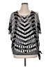 Rafaella Black Short Sleeve Blouse Size XL - photo 1