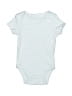 Le Top Solid Blue Short Sleeve Onesie Size 0-3 mo - photo 1