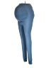 Blanqi Blue Active Pants Size Lg Maternity - photo 1
