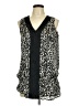 Fashion Bug 100% Polyester Black Sleeveless Blouse Size M - photo 1