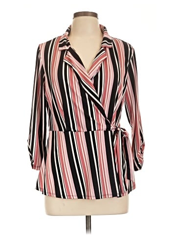 Perseption Concept 3/4 Sleeve Blouse (view 1)