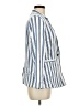 Halogen Stripes White Blazer Size M (petite) - photo 4