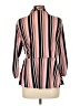 Perseption Concept Pink 3/4 Sleeve Blouse Size L - photo 2