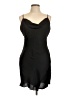 Naked Zebra 100% Polyester Solid Black Cocktail Dress Size L (estimated) - photo 1