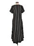 Cato Stripes Black Casual Dress Size M - photo 2