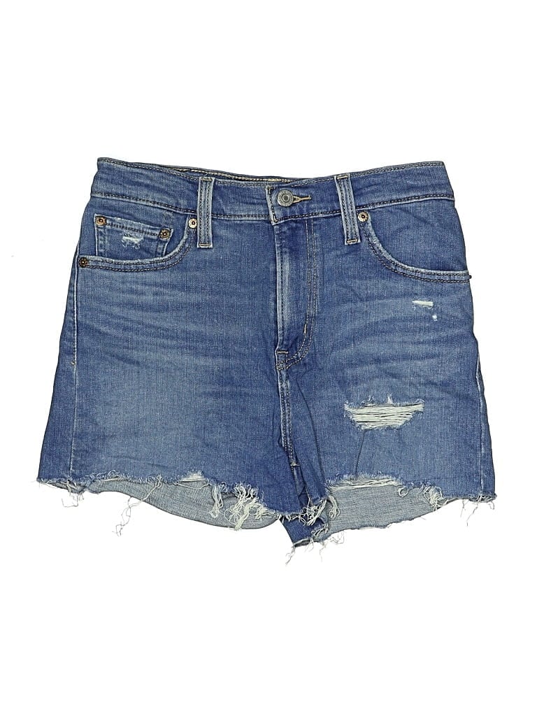 Pre-owned Levi's Denim Shorts In Blue