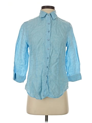 Coldwater Creek 3/4 Sleeve Button-Down Shirt (view 1)