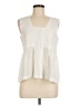 Amour Vert Ivory Sleeveless Blouse Size M - photo 1