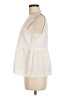 Amour Vert Ivory Sleeveless Blouse Size M - photo 5