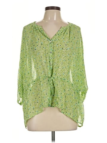 Willi Smith 3/4 Sleeve Blouse (view 1)