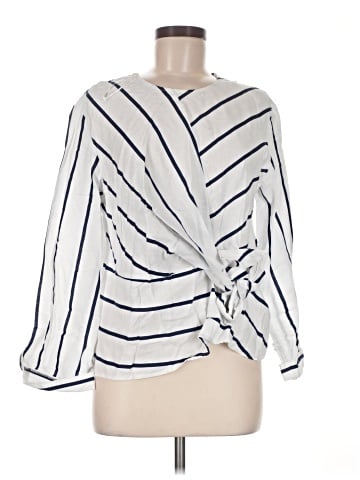 Zara Basic 3/4 Sleeve Blouse (view 1)