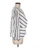 Zara Basic Stripes White 3/4 Sleeve Blouse Size M - photo 4