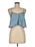 Tibi 100% Lyocell Blue Tank Top Size 6 - photo 1